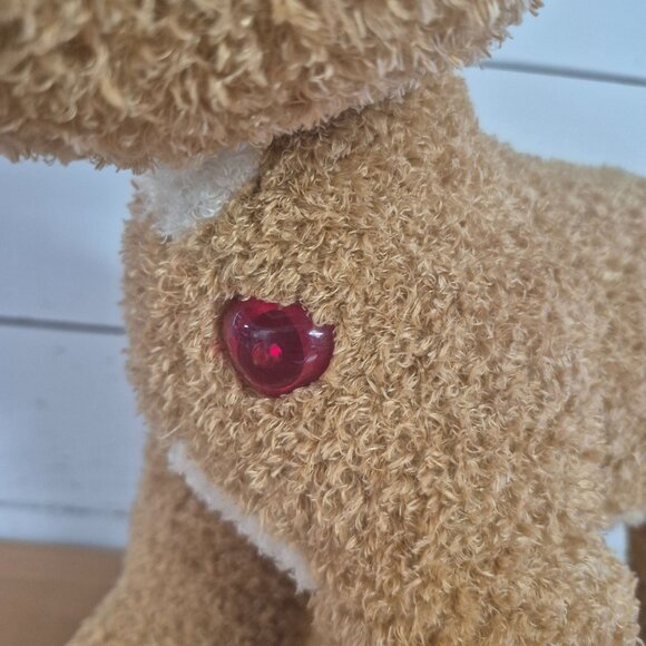 Build-A-Bear Plush Deer With Red Polka Dot Bow & Heart Gem 14" Soft Stuffed Toy - Picture 4 of 8